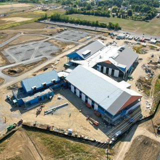 The Well Campus - September construction